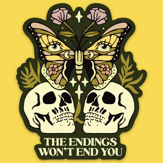 'Endings Won't End' Sticker
