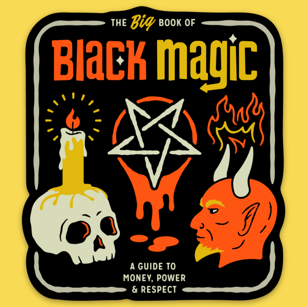 'Black Magic' Sticker