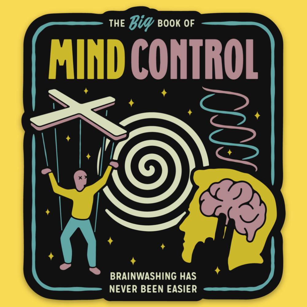 'Mind Control' Sticker
