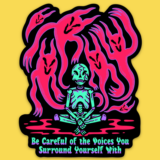 'Voices' Sticker