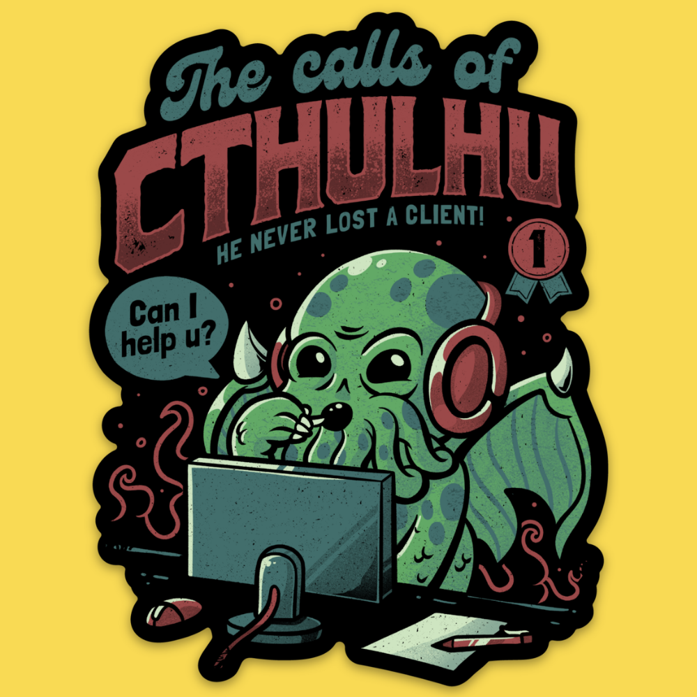 'The Calls of Cthulhu' Sticker