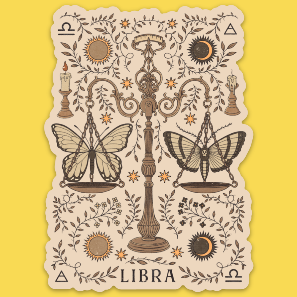 'Libra' Sticker