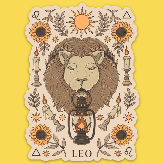 'Leo' Sticker