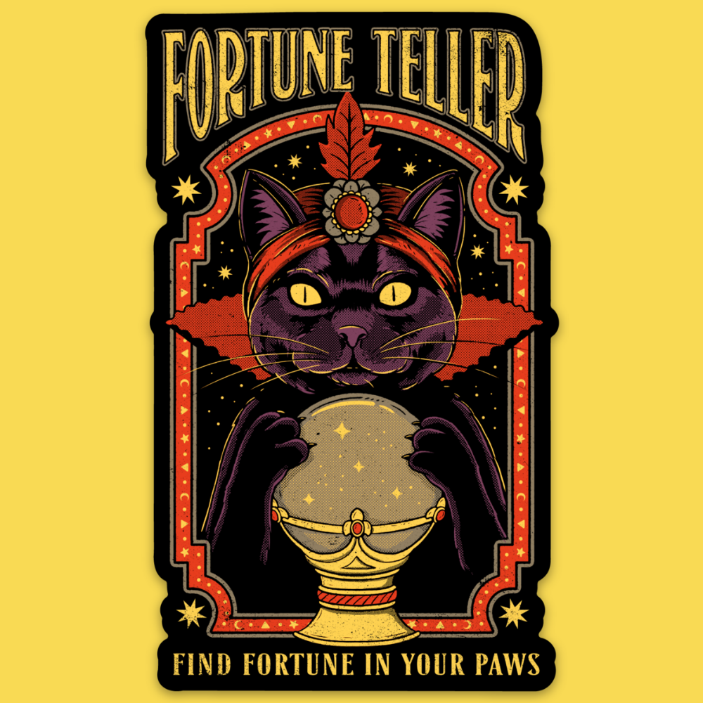 'Fortune Teller' Sticker