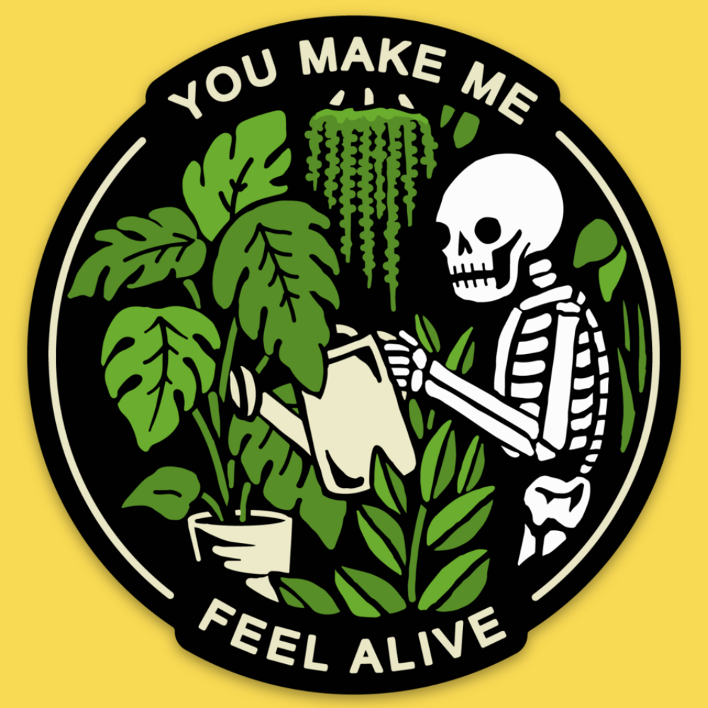 'Feel Alive' Sticker