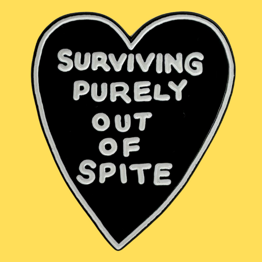 'Purely Spite' Enamel Pin
