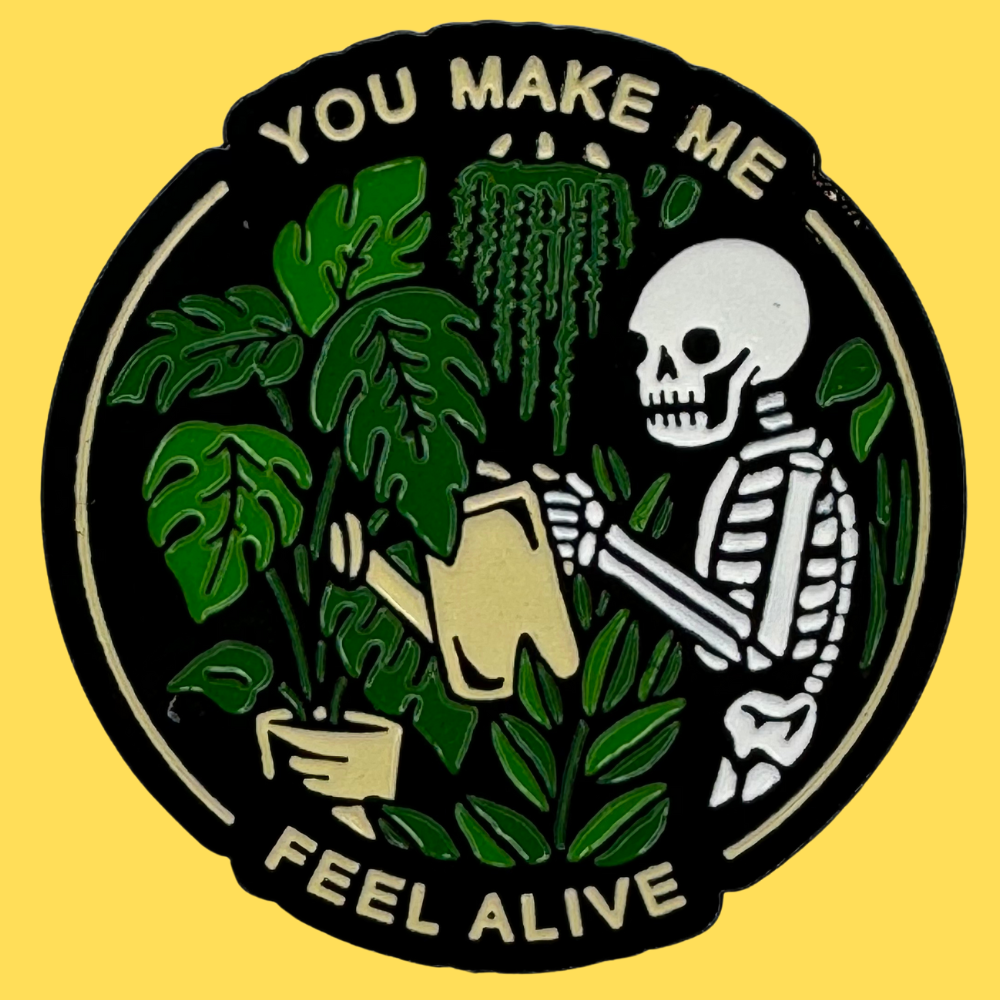 'Feel Alive' Enamel Pin