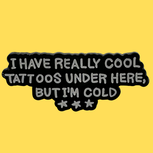 'Cool Tattoos' Enamel Pin