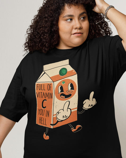 'Vitamin C You In Hell' Shirt - Wicked Clothes