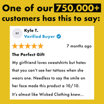 I Have Really Cool Tattoos Under Here But I'm Cold Hoodie – Wicked Clothes