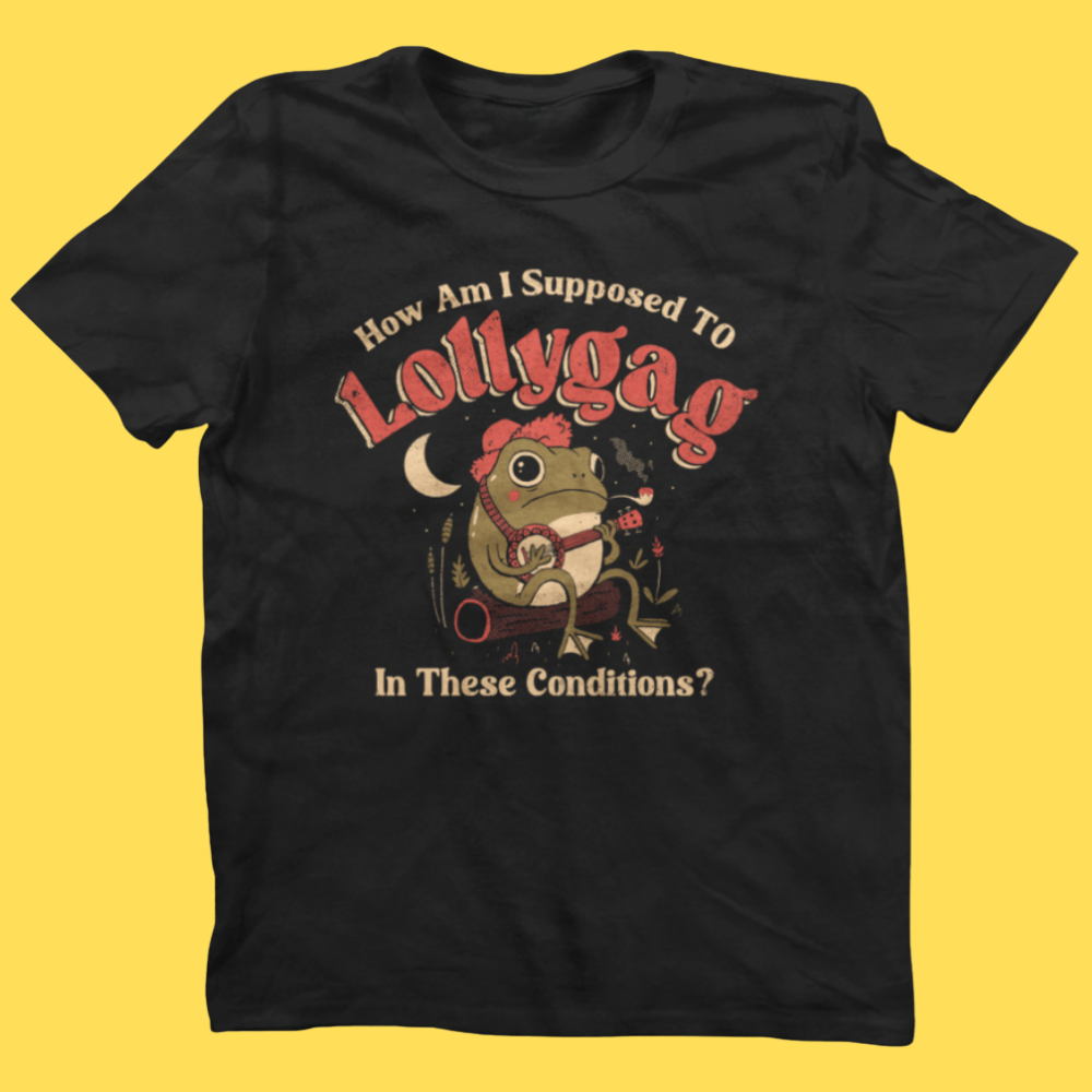 'Lollygagging Frog' Shirt