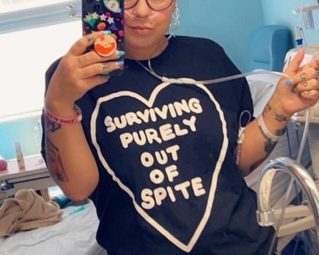 Wicked Clothes review photo from Samantha M. — "I love it! So comfy, so cute, and literally fits my situation to a literal T. It"