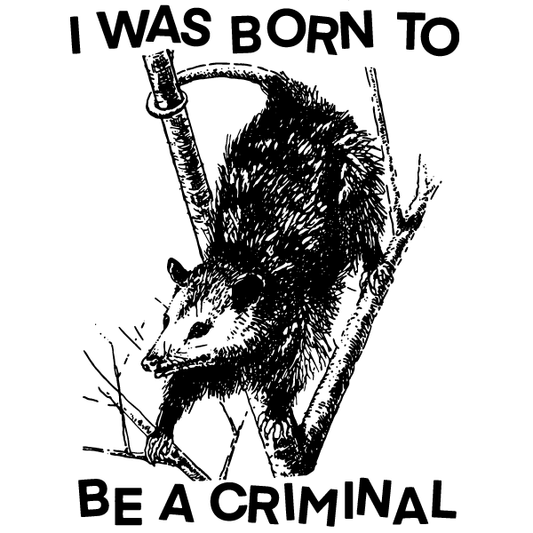 'Born Again Criminal' Shirt
