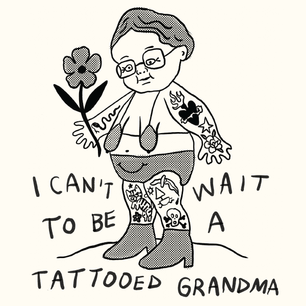 'Tattooed Grandma' Shirt