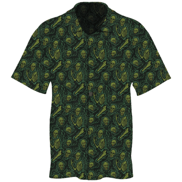 'Zombie Bog' Button-Up Shirt